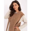 Dámska vesta farba hnedá camel Fact - naj IT-KZ-FL9622.29P (Farba Hnedá camel, Veľkosť ONE SIZE)