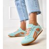 Dámske topánky tenisky modré kód C2037-4 - GM C2037-4 AQUA 38 - GM (Veľkosť 38)