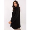 Dámsky kabát farba čierna kód IT-PL-FL8153.60 : na temu obdobie Jeseň / zima (Farba Čierna, Veľkosť ONE SIZE)