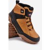 Pánske topánky na zimu  hnedé kód obuvi LCJ-24-01-2938M CAMEL/BLK (Veľkosť 43)