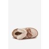 Detské a mládežnické snehule s kožušinou d franklin dfsh370011 béžove / DFSH370011 BEIGE (Veľkosť 32)