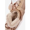 Detské a mládežnické snehule s kožušinou d franklin dfsh370011 béžove / DFSH370011 BEIGE (Veľkosť 32)