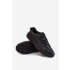 Kožené pánské tenisky lee cooper lcj-25-33-3965 čierne / LCJ-25-33-3965MB BLK (Veľkosť 40)