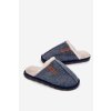 Mužské klasické papuče modré makis / BJJ9726 NAVI BLUE (Veľkosť 40)