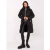 Dámsky kabát farba čierna kód MBM-PL-WJ25-170.98P : na temu obdobie Jeseň / zima (Farba Čierna, Veľkosť S)