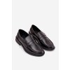 Pánské mokasíny z eco kože čierne darvell / Y9566 BLACK (Veľkosť 41)