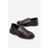 Pánské mokasíny z eco kože čierne darvell / Y9566 BLACK (Veľkosť 41)