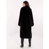 Dámsky kabát farba čierna kód IF-PL-G230121.98P : na temu obdobie Jeseň / zima (Farba Čierna, Veľkosť ONE SIZE)