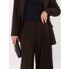 Dámske Nohavice farba Tmavo-hnedá kód IT-SP-FL9787.85 (Farba Tmavo-hnedá, Veľkosť S/M)