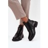 Zateplené dámské boty na zip s ozdobným detailem Černé Roselle (Veľkosť 36)