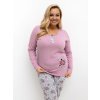 kód DU-PI-FP-506.56 (Farba Tmavo-ružová, Veľkosť 4XL)