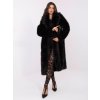 Dámsky kabát farba čierna kód IF-PL-G230132.98P : na temu obdobie Jeseň / zima (Farba Čierna, Veľkosť ONE SIZE)