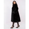 Dámsky kabát farba čierna kód IF-PL-G230132.98P : na temu obdobie Jeseň / zima (Farba Čierna, Veľkosť ONE SIZE)