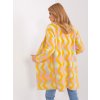 Dámsky sveter farba Žltá kód AT-SW-234701.34 (Farba Žltá, Veľkosť ONE SIZE)