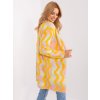 Dámsky sveter farba Žltá kód AT-SW-234701.34 (Farba Žltá, Veľkosť ONE SIZE)