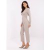 Dámske Nohavice farba Svetlo-béžová kód IT-SP-FL9069.00 (Farba Svetlo-béžová, Veľkosť S)