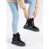 Čierne dámske snehule na platforme Seastar kod CCC -1- JJ72P-B/LAC (Veľkosť 36)