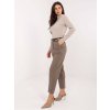Dámske Nohavice farba Tmavo-béžová kód IT-SP-FL9767.81 (Farba Tmavo-béžová, Veľkosť M)