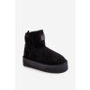 Vegan vodeodolné snežnice na platforme dfranklin dfsh371004 čierne / DFSH371004 BLACK (Veľkosť 37)
