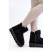 Vegan vodeodolné snežnice na platforme dfranklin dfsh371004 čierne / DFSH371004 BLACK (Veľkosť 37)