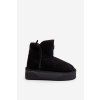 Vegan vodeodolné snežnice na platforme dfranklin dfsh371004 čierne / DFSH371004 BLACK (Veľkosť 37)