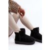 Vegan vodeodolné snežnice na platforme dfranklin dfsh371004 čierne / DFSH371004 BLACK (Veľkosť 37)