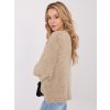 Dámsky sveter farba Béžová kód CH-SW-72996.26 (Farba Béžová, Veľkosť ONE SIZE)
