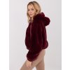 Dámska Bunda farba Bordová kód IF-KR-G230111.97P (Farba Bordová, Veľkosť ONE SIZE)
