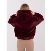Dámska Bunda farba Bordová kód IF-KR-G230111.97P (Farba Bordová, Veľkosť ONE SIZE)