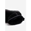 Módní semišové nízke snehule čierne nucca / W5828 BLACK (Veľkosť 38)