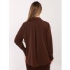 Dámske Košeľa farba Hnedá kód IT-KS-26967.28 (Farba Hnedá, Veľkosť ONE SIZE)