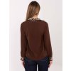 Dámske Košeľa farba Hnedá kód MI-KS-4225.35 (Farba Hnedá, Veľkosť ONE SIZE)