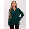 Dámske Košeľa farba Tmavo-zelená kód IT-KS-29053.69 (Farba Tmavo-zelená, Veľkosť ONE SIZE)