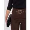 Dámske Nohavice farba Hnedá kód IT-SP-FL7371.61 (Farba Hnedá, Veľkosť XL)