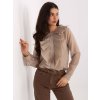 Dámske Košeľa farba Béžová kód IT-KS-28990.05P (Farba Béžová, Veľkosť ONE SIZE)