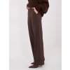 Dámske Nohavice farba Tmavo-hnedá kód IT-SP-FL9877.64 (Farba Tmavo-hnedá, Veľkosť S/M)