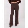 Dámske Nohavice farba Tmavo-hnedá kód IT-SP-FL9877.64 (Farba Tmavo-hnedá, Veľkosť S/M)