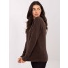 Dámsky sveter farba Hnedá kód MO-SW-1015.78 (Farba Hnedá, Veľkosť ONE SIZE)