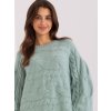 Dámsky sveter farba Metová kód AT-SW-2367.76P (Farba Metová, Veľkosť ONE SIZE)