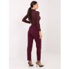 Dámske Nohavice farba Bordová kód IT-SP-FL7690.64 (Farba Bordová, Veľkosť ONE SIZE)