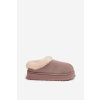 Dámske papuče s kožušinou khaki eveline / WPW255197-7 KHAKI (Veľkosť 36.5)