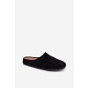 Dámske papuče z eco semišu čierne kalvess / WCT255300-1 BLK (Veľkosť 37)