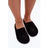 Dámske papuče z eco semišu čierne kalvess / WCT255300-1 BLK (Veľkosť 37)