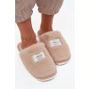 Domácí Obuv Dámské Kožešinové Béžové Maelis (Veľkosť 36.5)