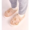 Dámske šľapky hnedé kód WS05 - GM WS05 Béžové 36-37 - GM (Veľkosť 36-37)