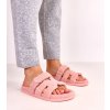 Dámske šľapky ružové kód WS08 - GM WS08 PINK 38 - GM (Veľkosť 38)