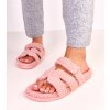Dámske šľapky ružové kód WS08 - GM WS08 PINK 38 - GM (Veľkosť 38)
