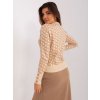 Dámsky sveter farba Béžová kód AT-SW-2342.46P (Farba Béžová, Veľkosť ONE SIZE)