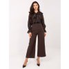 Dámske Košeľa farba Tmavo-hnedá kód IT-KS-28883.80 (Farba Tmavo-hnedá, Veľkosť ONE SIZE)