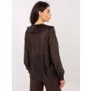 Dámske Košeľa farba Tmavo-hnedá kód IT-KS-28990.05P (Farba Tmavo-hnedá, Veľkosť ONE SIZE)